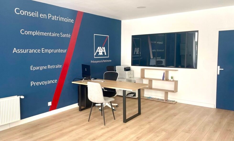 Cabinet Julien Celle AXA Prévoyance & Patrimoine à La Grand-Croix – bureaux modernes pour accueillir particuliers et professionnels